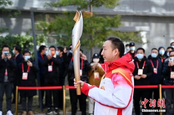 3月2日，北京2022年冬殘奧會(huì)火種采集儀式在中國(guó)盲文圖書館舉行，采集“希望之火”。 <a target='_blank' href='/'>中新社</a>記者 張興龍 攝