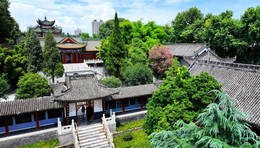近日拍攝的陜西省漢中市博物館。新華社記者 劉瀟 攝