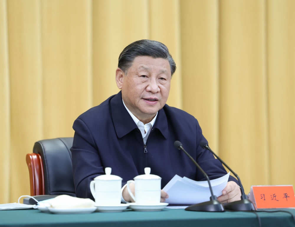 2023年6月2日，習近平在北京出席文化傳承發(fā)展座談會并發(fā)表重要講話。新華社記者 鞠鵬 攝