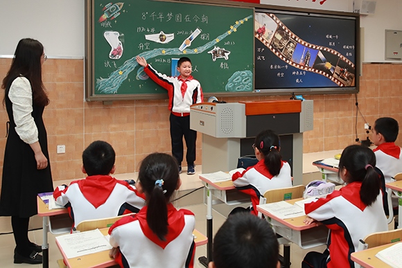 活動現(xiàn)場。 北京市東城區(qū)教工委供圖