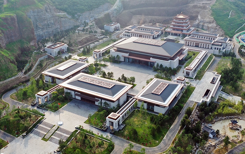 這是2022年7月30日拍攝的中國國家版本館中央總館。