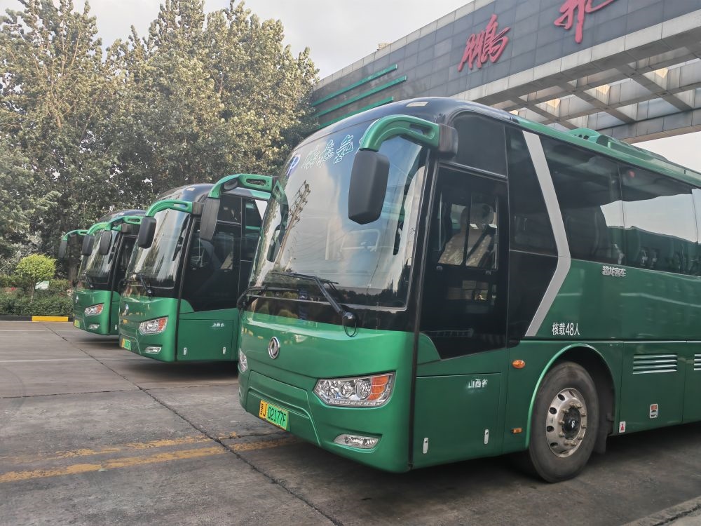 2024年9月4日拍攝的鵬飛集團(tuán)的氫能大巴車。新華社記者 王勁玉 攝