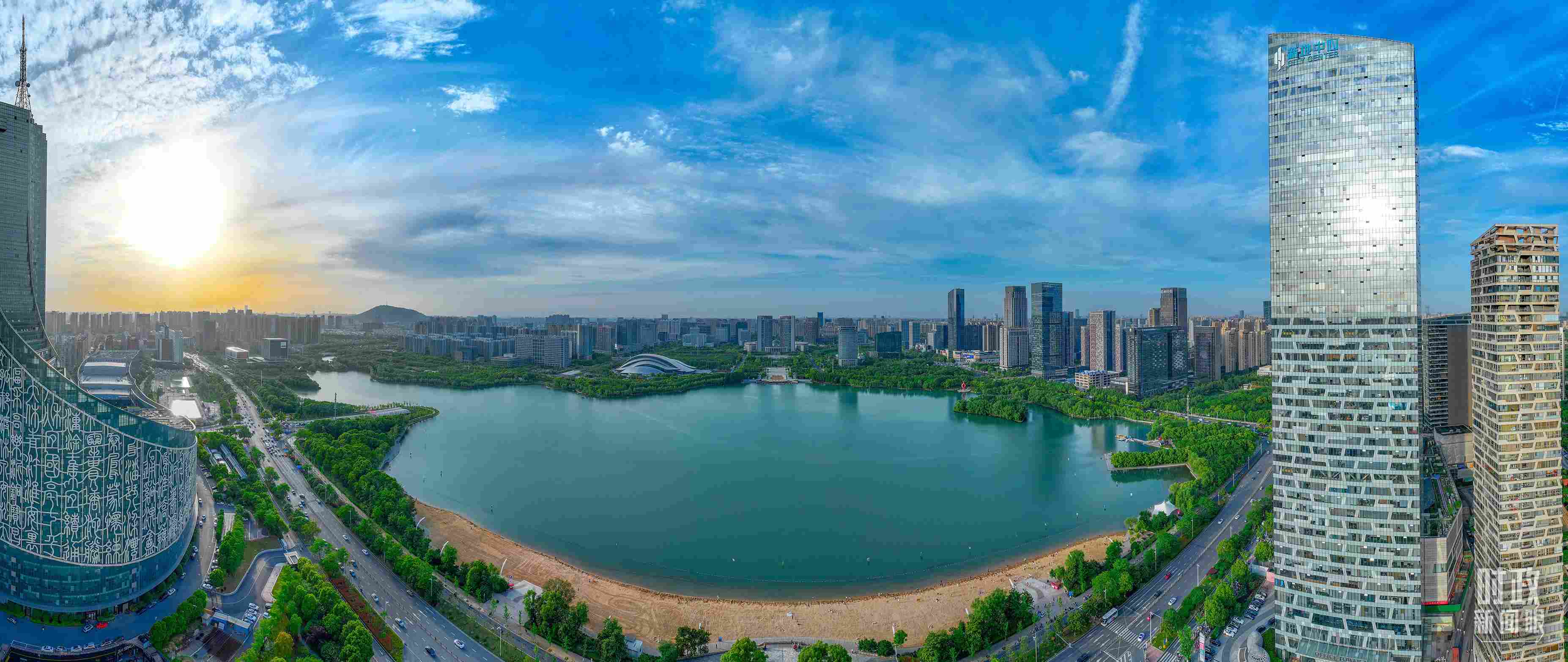 △安徽省合肥市。（合肥市蜀山區(qū)融媒體中心葛慶釗供圖）