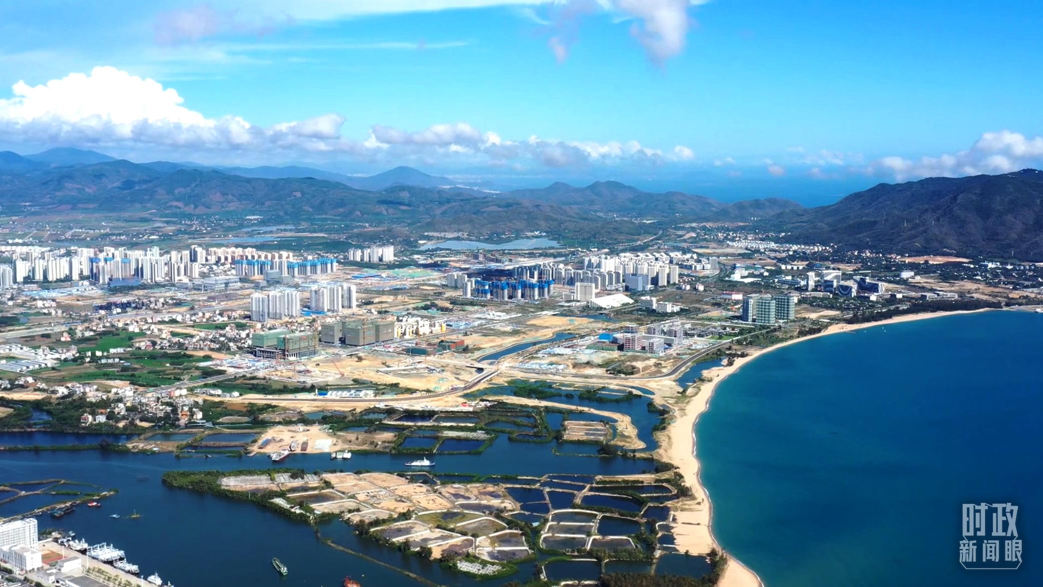 海南崖州灣科技城。（總臺(tái)記者張偉克拍攝）