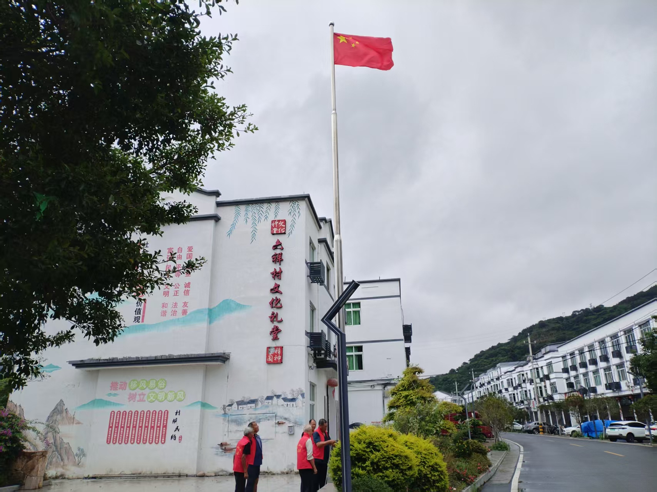 永興村一景（永興現(xiàn)為六祥行政村下的自然村之一）。蒼南縣金鄉(xiāng)鎮(zhèn) 供圖