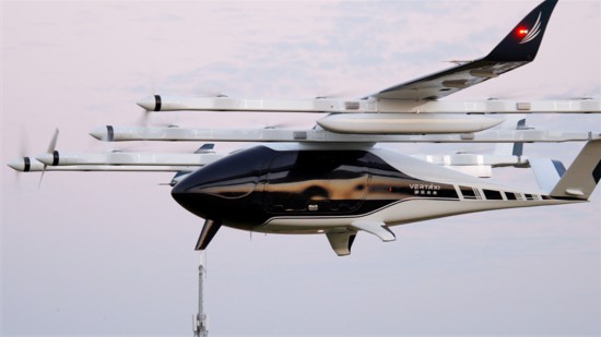 電動垂直起降飛行器M1。受訪者供圖