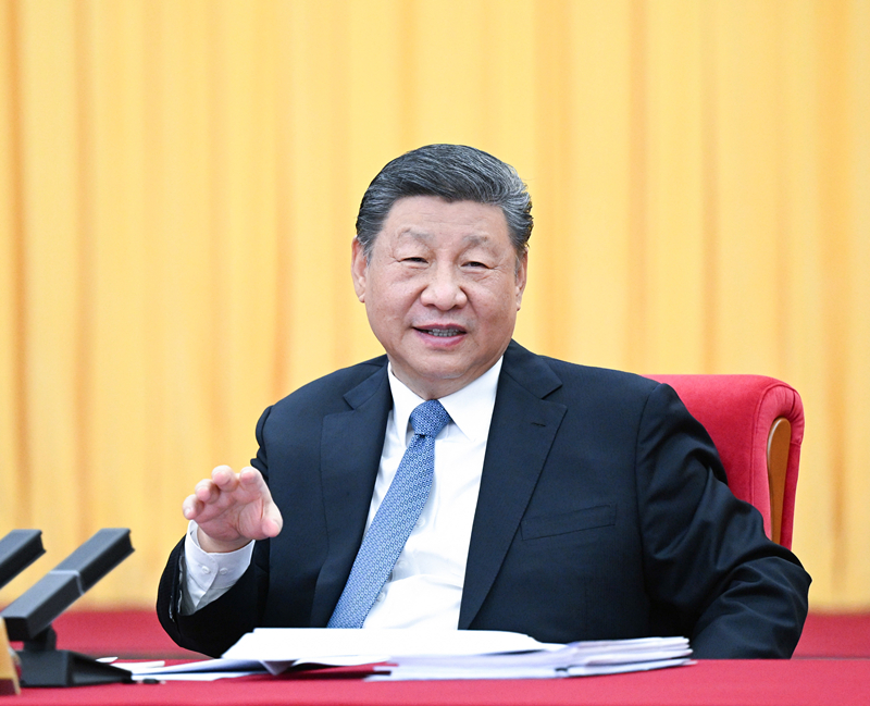 2025年3月6日，習(xí)近平總書記看望參加全國(guó)政協(xié)十四屆三次會(huì)議的民盟、民進(jìn)、教育界委員，并參加聯(lián)組會(huì)。
